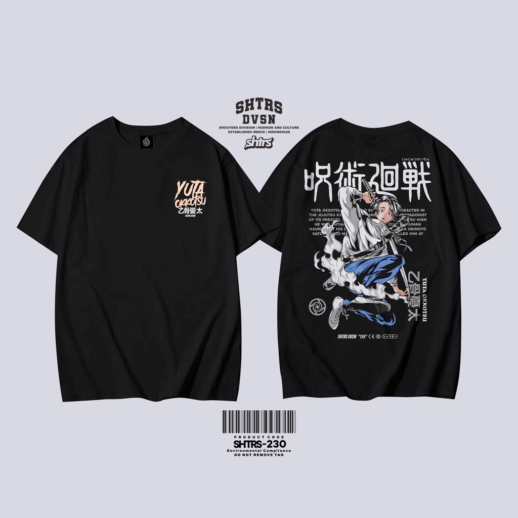 Jual Kaos YUTA OKKOTSU JUJUTSU KAISEN GOJOU SATORU ITADORI SUKUNA BAJU