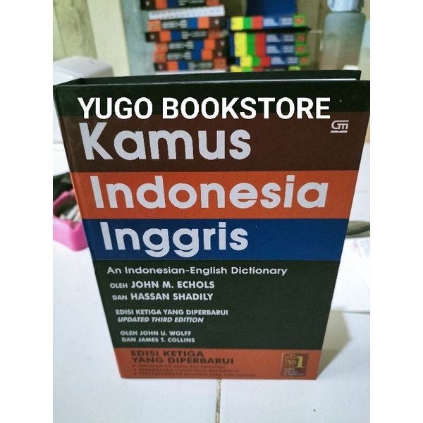 Jual Kamus Indonesia Inggris Edisi Ketiga Yang Diperbarui HARD COVER