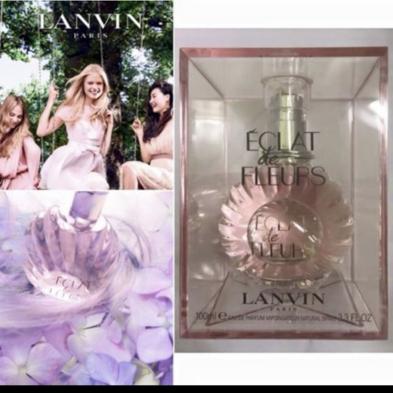 Jual Lanvin Eclat De Fleurs For Woman Product Box Segel Edp Ml