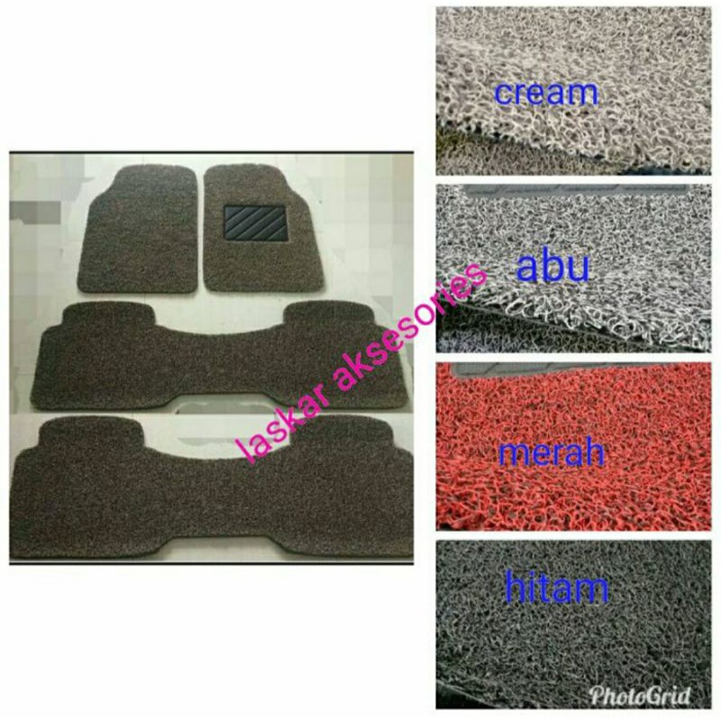 Jual Karpet Lantai Mobil 3 Baris Model Mie Bihun Daihatsu All New