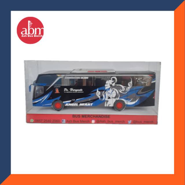 Jual Miniatur Bus Miniatur Bis Papercraft PO Haryanto Tsalju Shopee