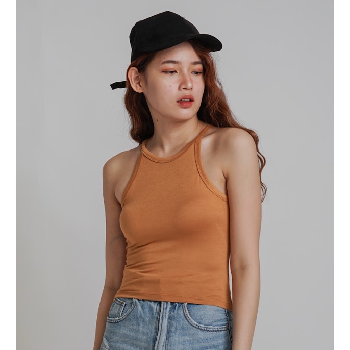 Jual Modavie Debora Tanktop Korean Tanktop Crop Top Shopee Indonesia