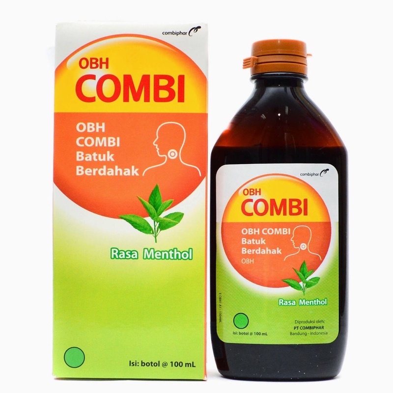 Jual Sirup OBH Combi Obat Batuk Berdahak Rasa Menthol Botol 100ml