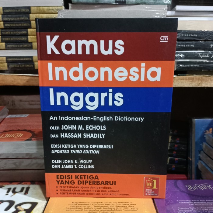 Jual Buku KAMUS INDONESIA INGGRIS JOHN ECHOLS Shopee Indonesia