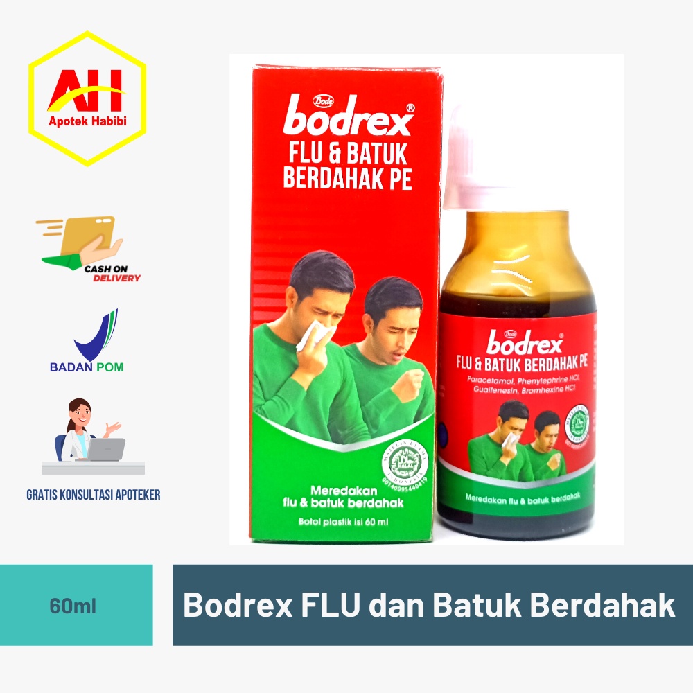 Jual Bodrex Bodrek Flu Batuk Berdahak Pe Syr Ml Shopee Indonesia