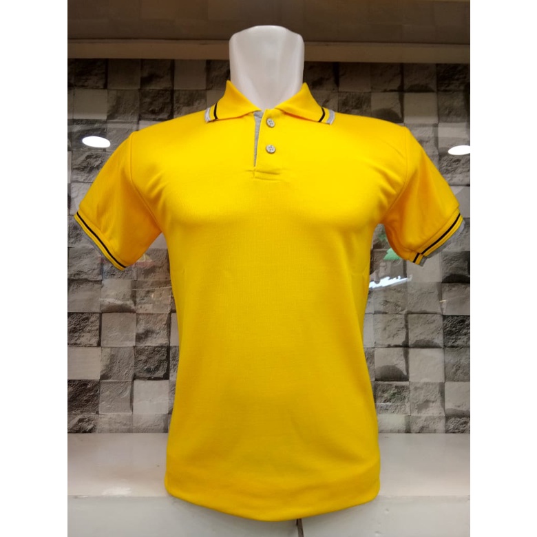 Jual Kaos Kerah Polo Shirt Size Xl Lis Lengan Pendek Untuk Cewe Cowo