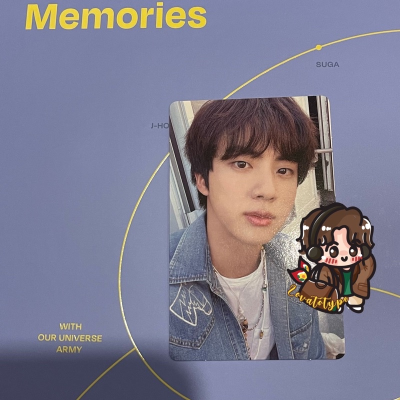 Jual Jin Bts Memories Photocard Dvd Digicode Shopee Indonesia