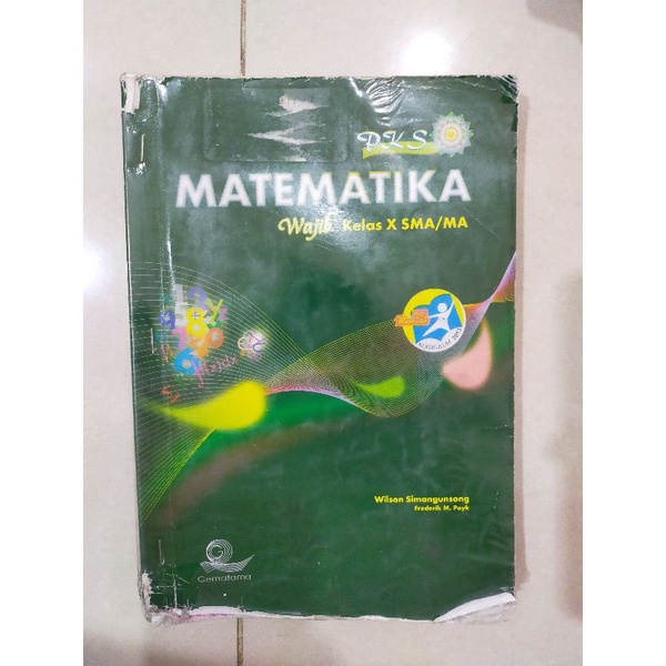 Jual Pks Matematika Wajib Kelas Sma Gematama Ma X Shopee Indonesia