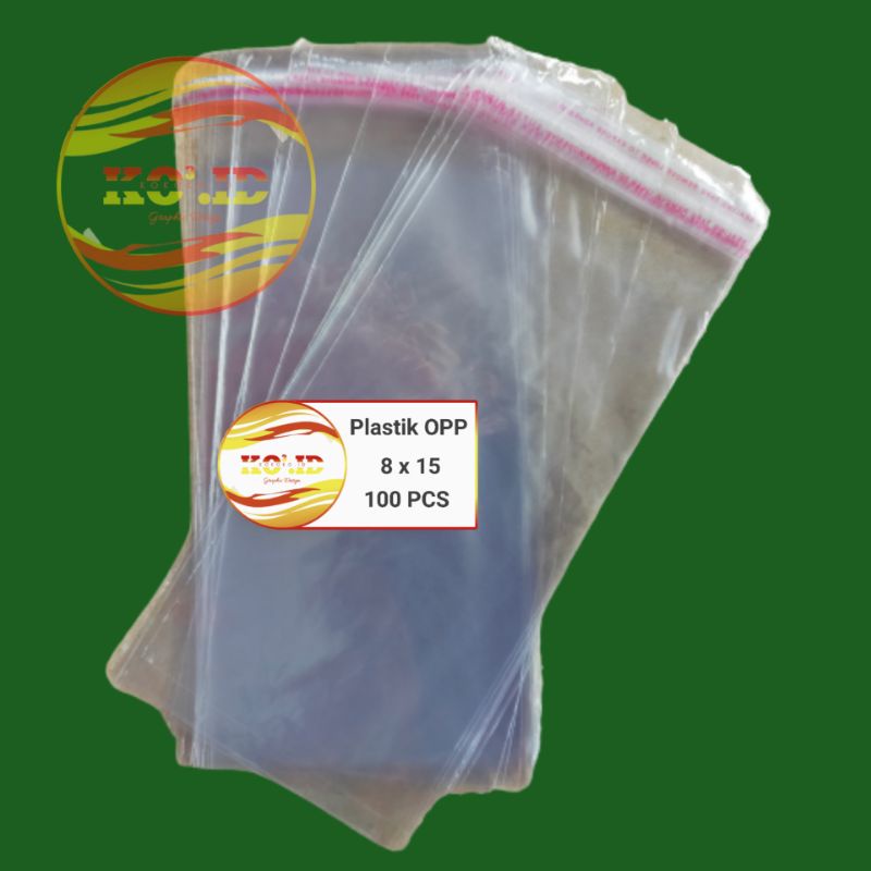 Jual Plastik Opp Lem Bening X Harga Murah Per Pack Isi Lembar