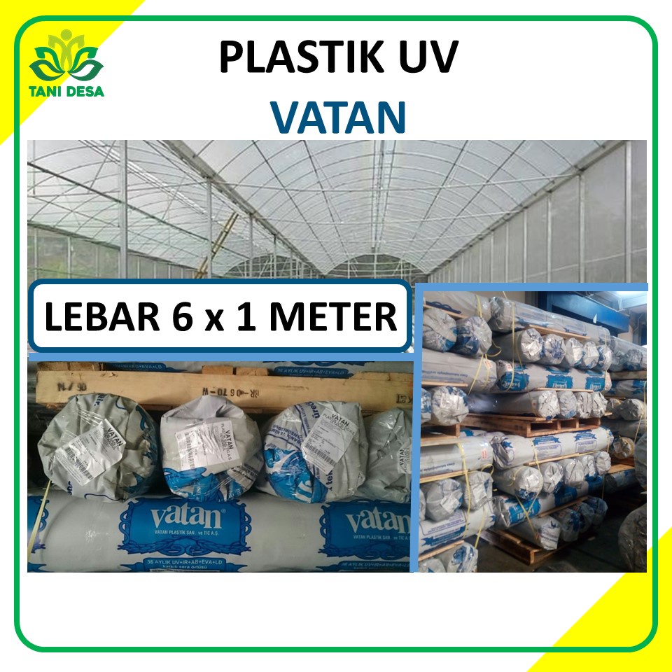 Jual Plastik Uv Merek Vatan Lebar Meter Micron Shopee Indonesia