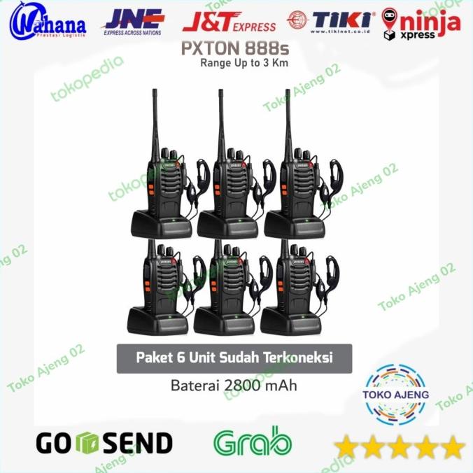 Jual Paket Hemat Unit Radio Ht Walkie Talkie Pxton S Bf S