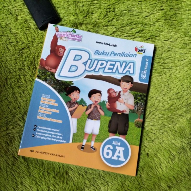 Jual Original Buku Penilaian Bupena Tematik Terpadu Sd Mi Kelas A