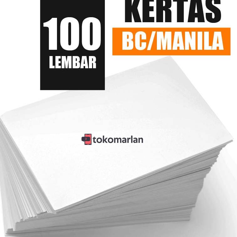 Jual Kirim Hari Ini Kertas Bc Brief Card Gsm Pack Lembar F