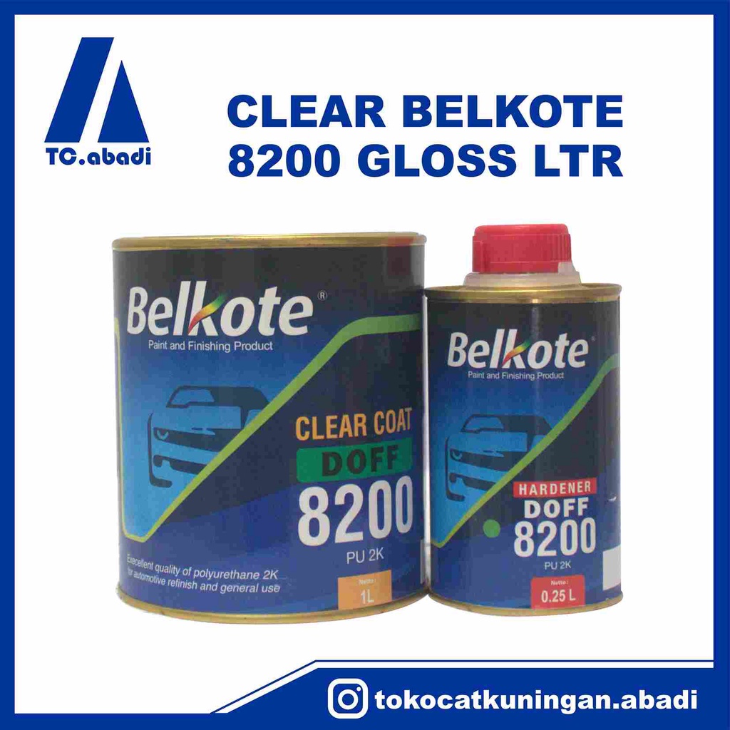 Jual Abadi Clear Belkote Doff Liter Shopee Indonesia