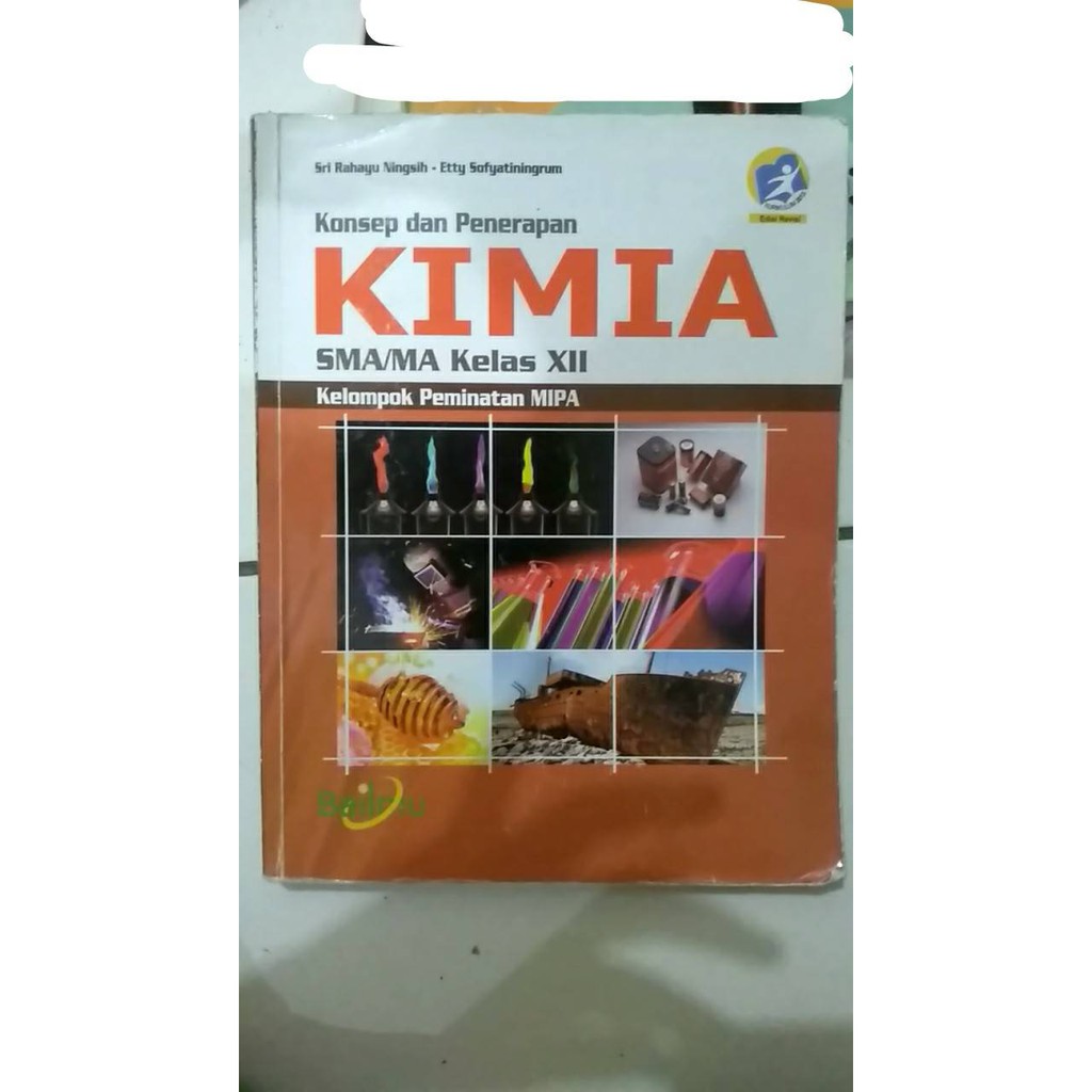 Jual Konsep Dan Penerapan Kimia SMA Kelas 3 XII Peminatan K2013