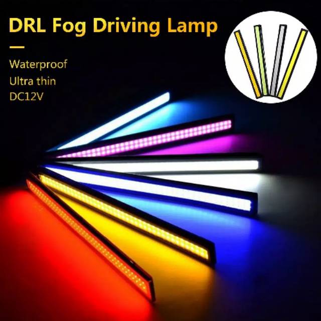 Jual LAMPU LED MOBIL DRL COB PLASMA 17 CM UNIVERSAL LED DRL MOBIL