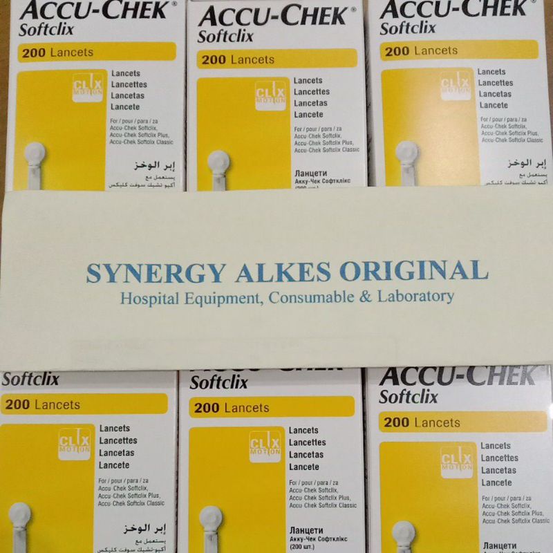 Jual Accu Chek Softclix Lancet Pcs Roche Shopee Indonesia