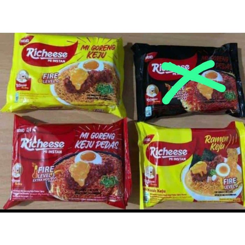 Jual Mie Richeese Nabati Shopee Indonesia