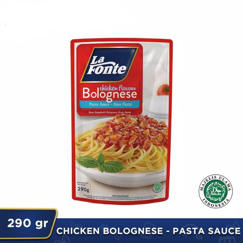 Jual La Fonte Chicken Flavour Bolognese 290g Shopee Indonesia