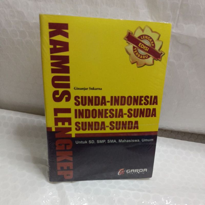 Jual Buku Kamus Lengkap Sunda Indonesia Original Shopee Indonesia