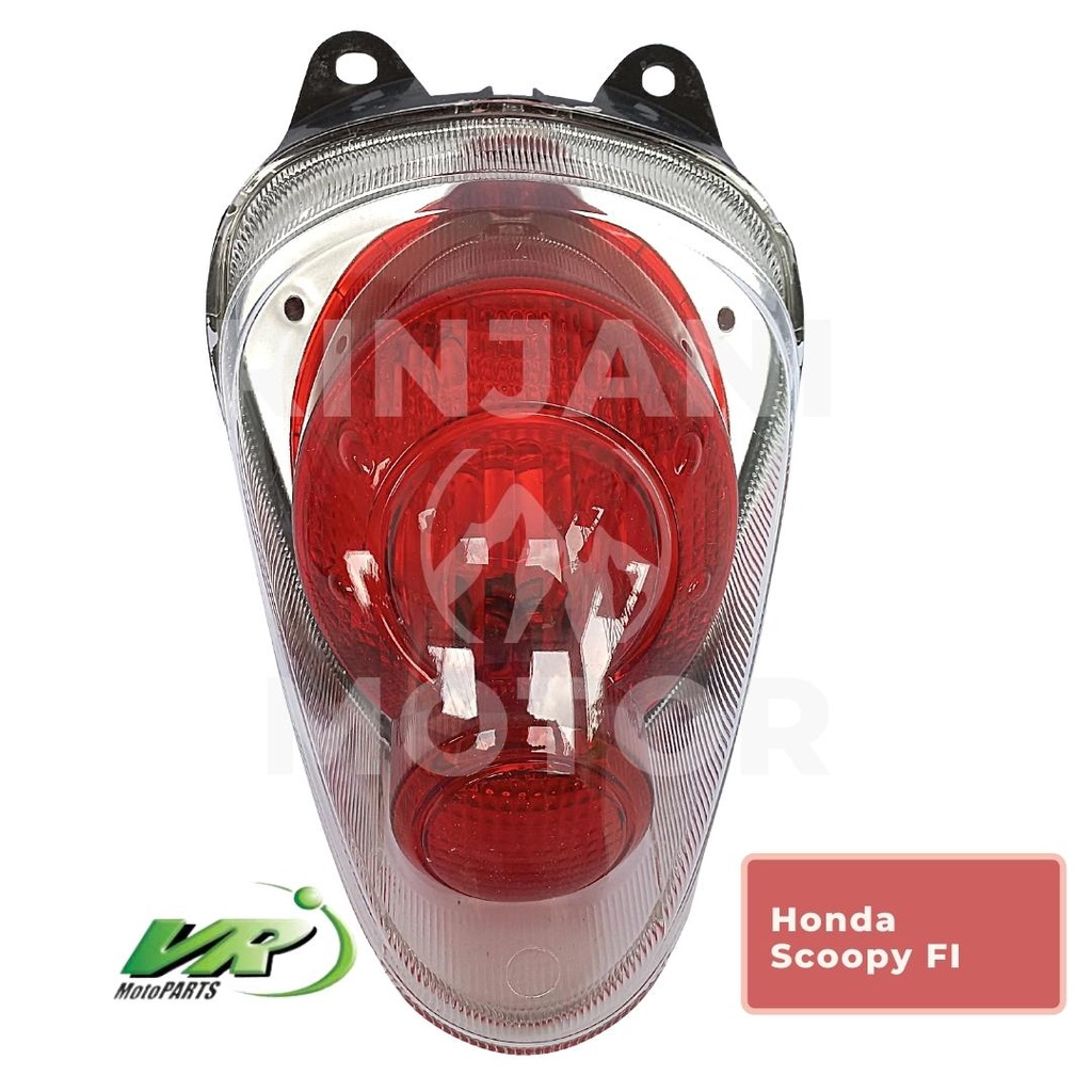 Jual Lampu Belakang Honda Scoopy Fi Merek Vr Stop Lamp Assy Shopee