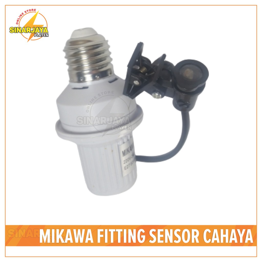 Jual Mikawa Fitting Sensor Cahaya Shopee Indonesia