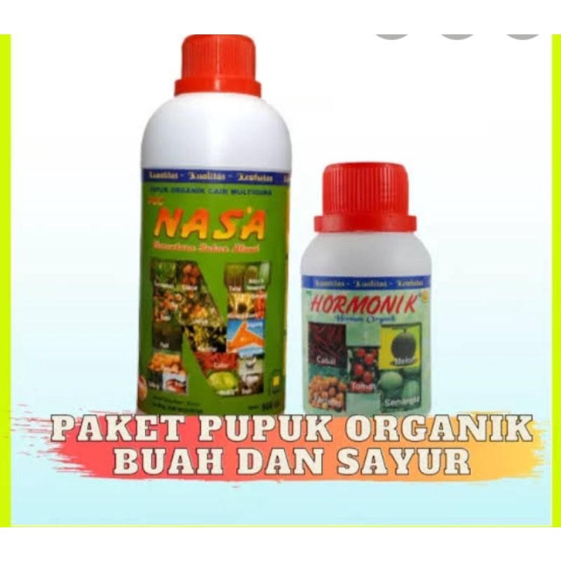 Jual PUPUK POC NASA HORMONIK PELEBAT BUAH ANTI RONTOK BUNGA DAN DAUN