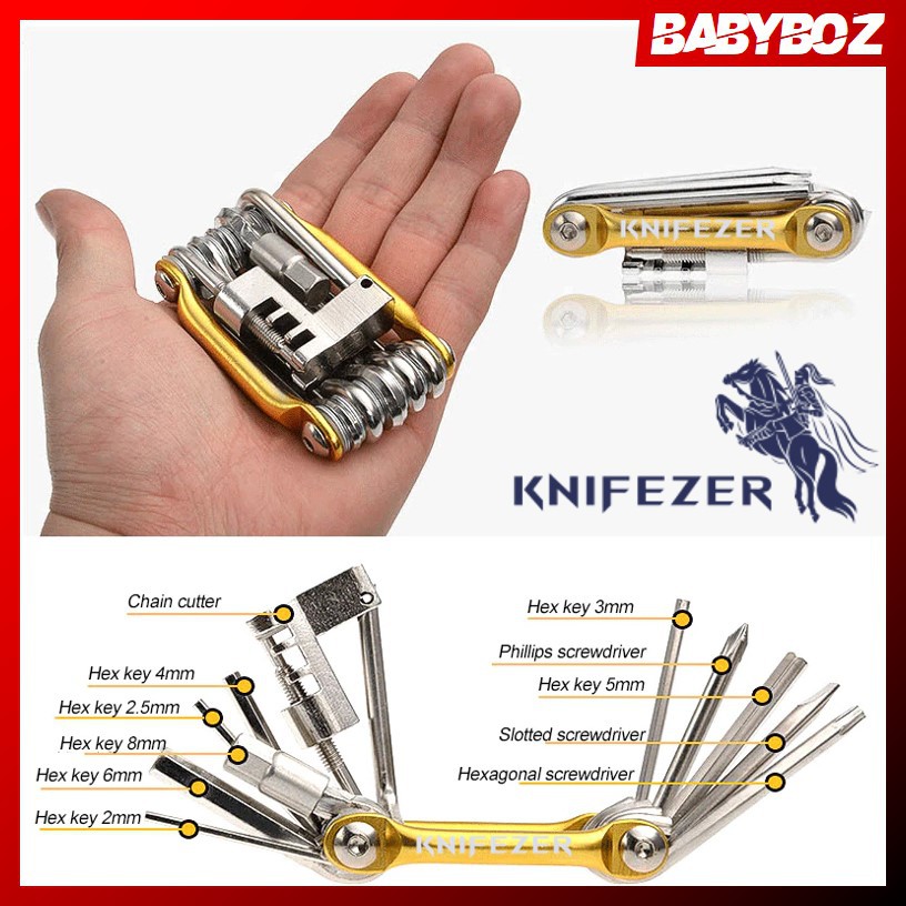 Jual Babyboz Knifezer Obeng Set Lipat Kunci Peralatan Portable Army