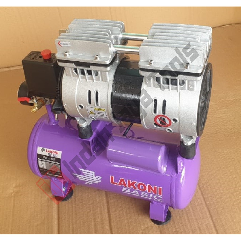 Jual LAKONI BASIC 9S Kompresor Angin SILENT 3 4 HP 8 Liter Oilless