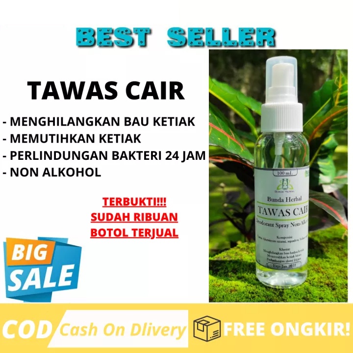 Jual Tawas Cair Deodorant Spray Bunda Herbal Ml Shopee Indonesia