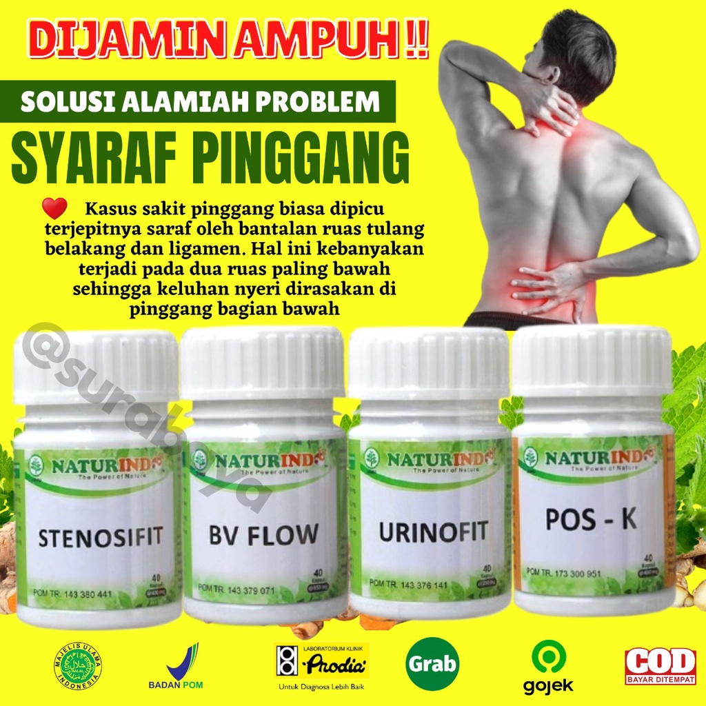 Jual Obat Syaraf Kejepit Saraf Sarap Terjepit Obat Sakit Pinggang Nyeri