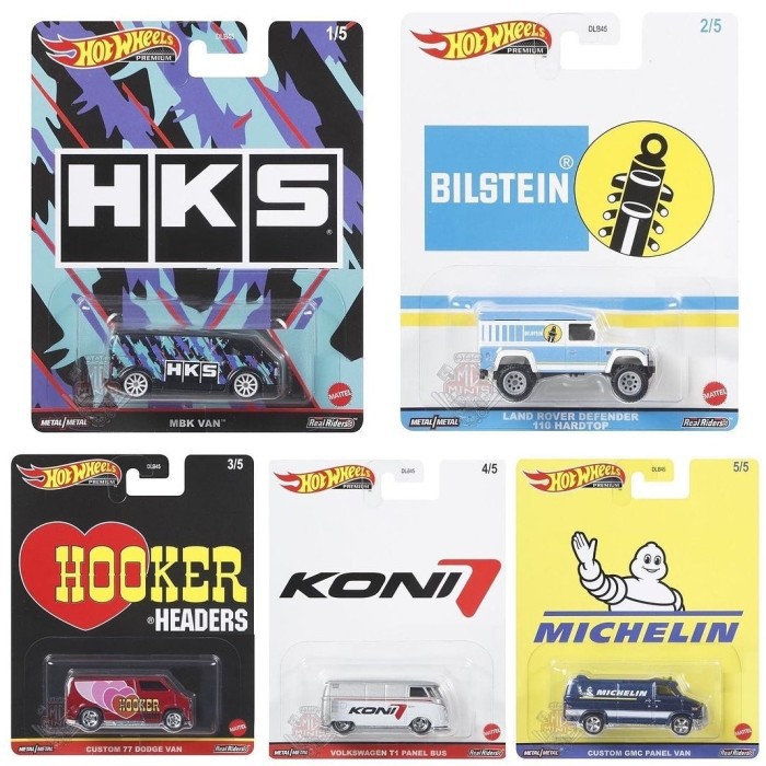 Jual Hot Wheels Speed Shop Garage Volkswagen T1 Panel Bus Land Rover Defender MBK Van Custom