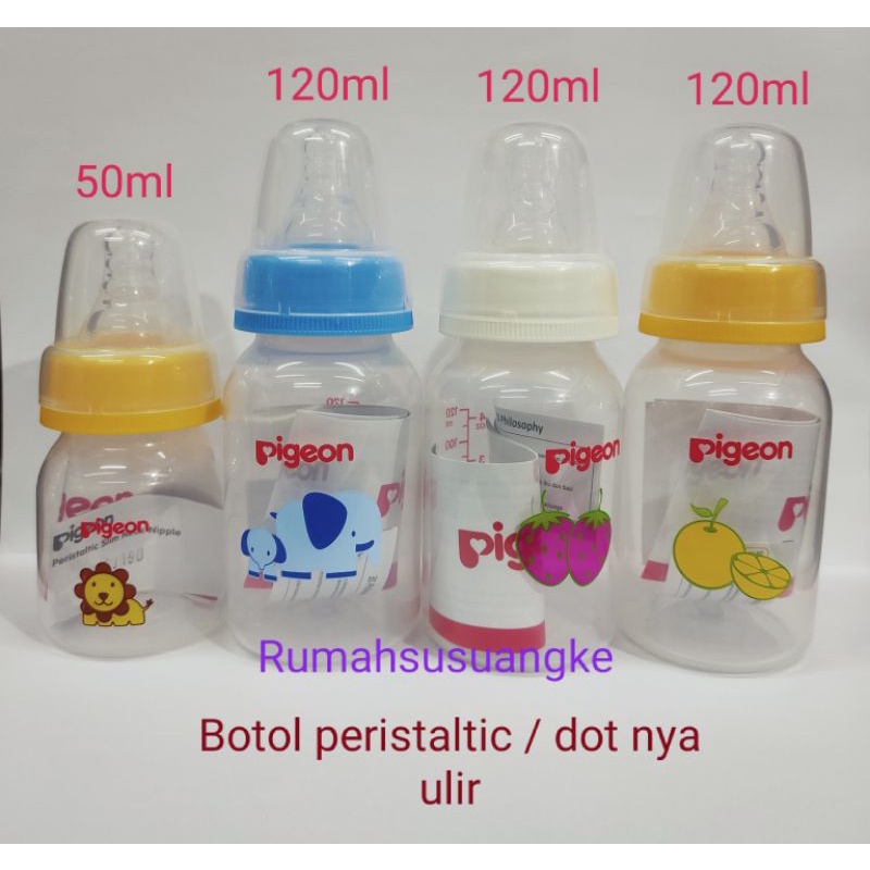 Jual Botol Susu Pigeon Anti Sedak Peristaltic Ulir Shopee Indonesia