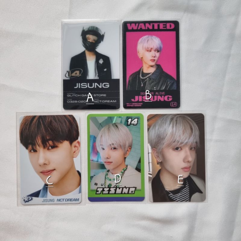 Jual Pc Nct Dream Jisung Scratch Tc Glitch Mode Lenti Japan Yescard