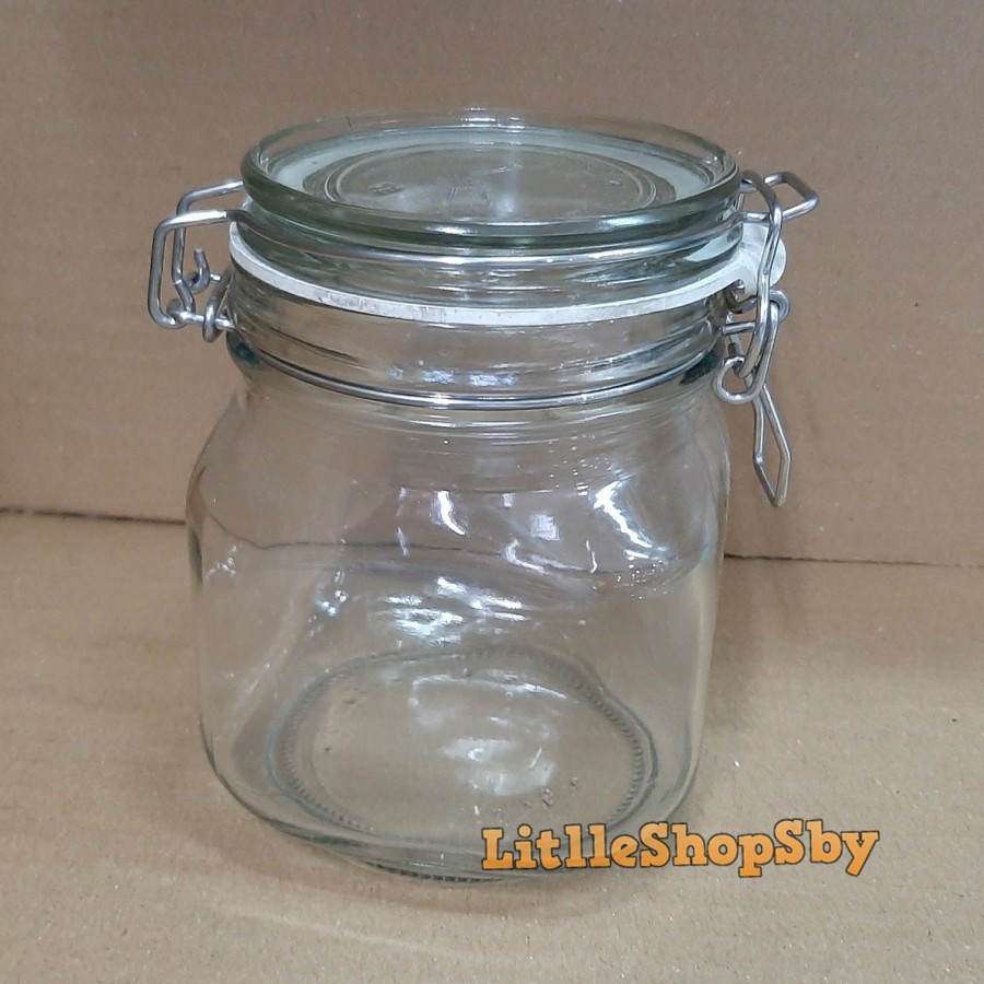 Jual Jar Vacuum Toples Kaca Tutup Kedap Udara Hermetico Liter