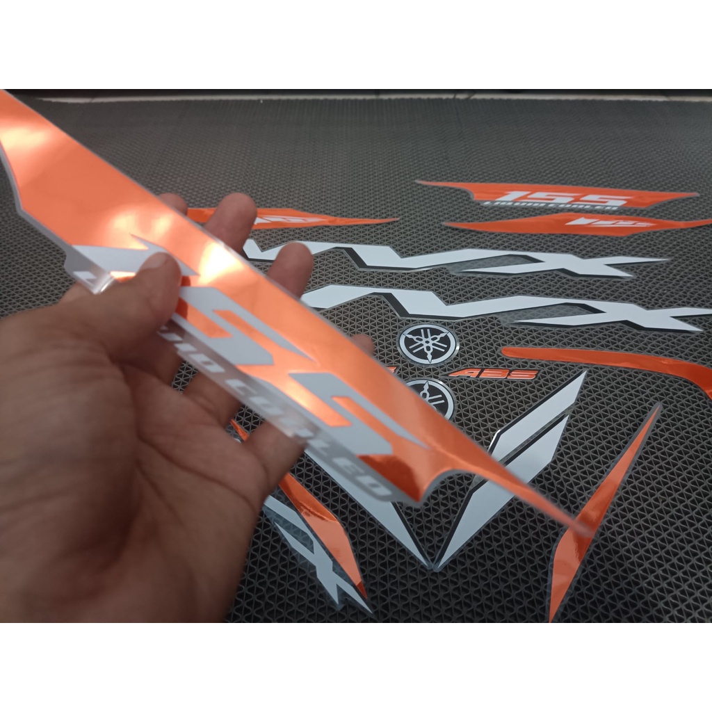 Jual Striping Aerox All New Connected Nvx Bahan Transparan