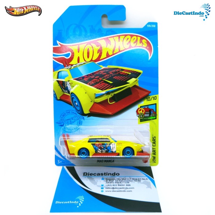 Jual Hotwheels Hot Wheels MAD MANGA HW ART CARS Shopee Indonesia