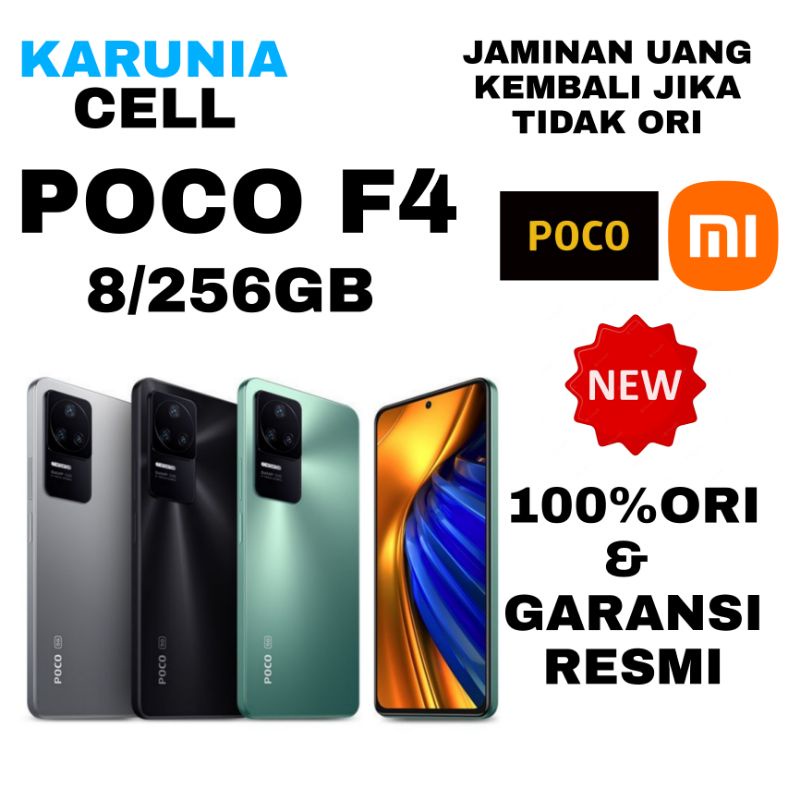 Jual XIAOMI POCO F4 8 256GB 8GB 256GB GARANSI RESMI Shopee Indonesia