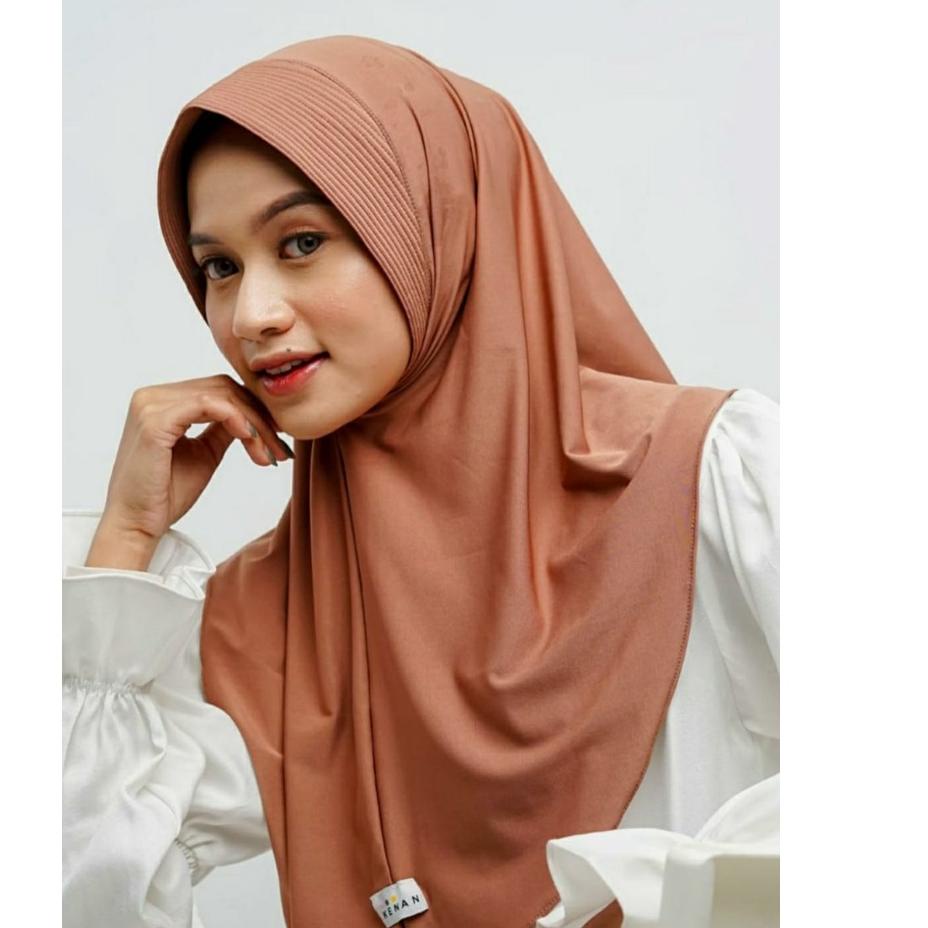 Jual Terbaru Hijab Bergo Hamidah Jersey Super Kerudung Instan