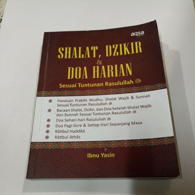 Jual Buku Shalat Dzikir Doa Harian Sesuai Tuntunan Rasulullah Shopee Indonesia