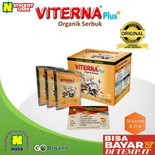 Jual VITERNA PLUS ORGANIK SERBUK VTNS VITAMIN TERNAK IKAN JUAL