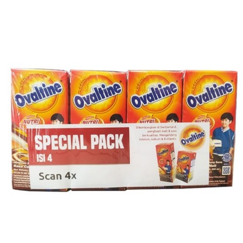 Jual Ovaltine Uht Milk Choco Malt Ml Pack Isi Pcs Shopee Indonesia