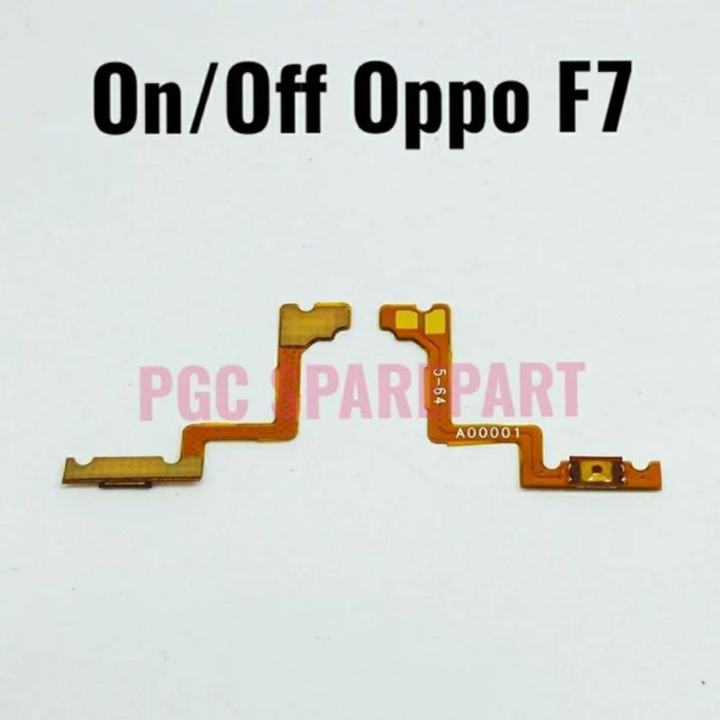 Jual Original Flexible Konektor Power On Off Oppo F7 Flexibel Fleksibel