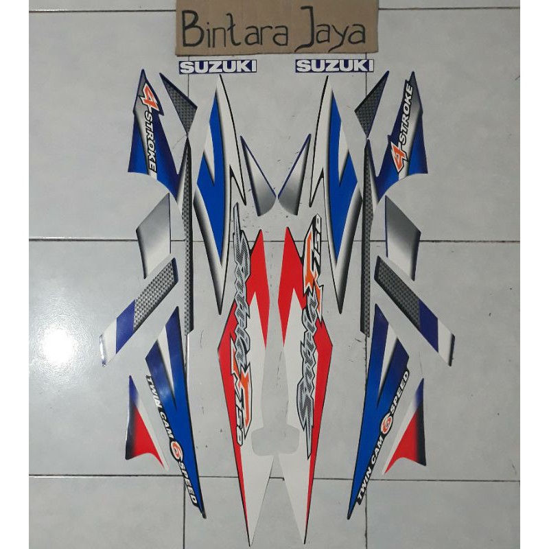 Jual Sticker Lis Striping Suzuki Satria Fu Cbu Built Up Tahun