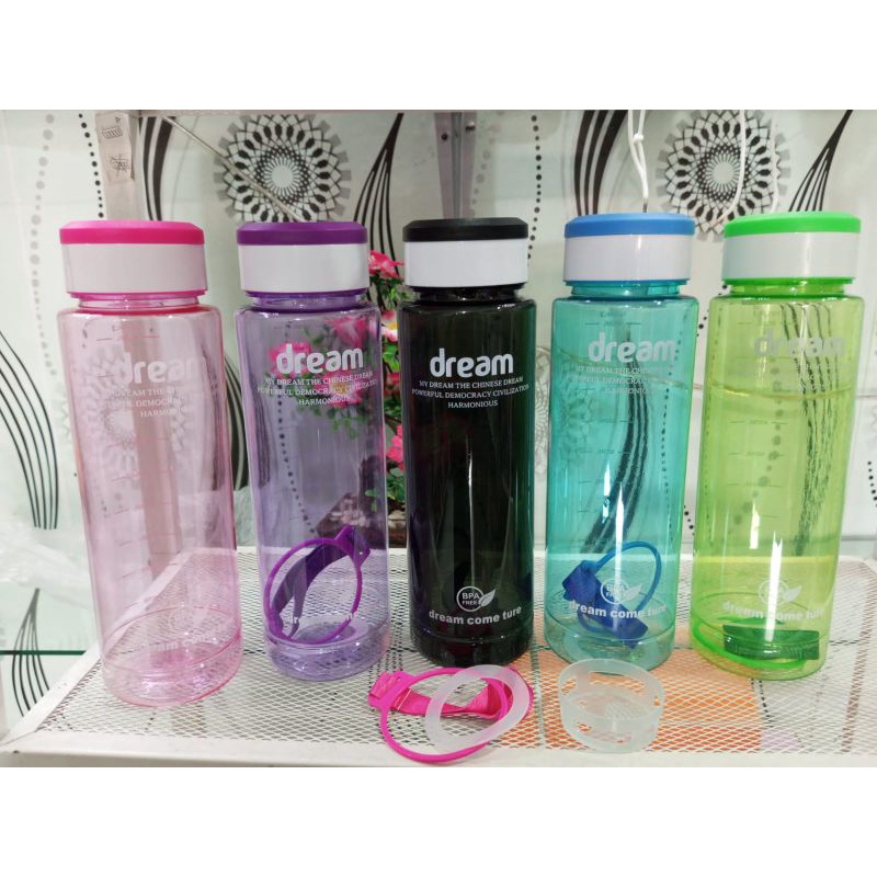 Jual Botol Minum DREAM Warna 1000ML Botol Air Minum Murah Shopee