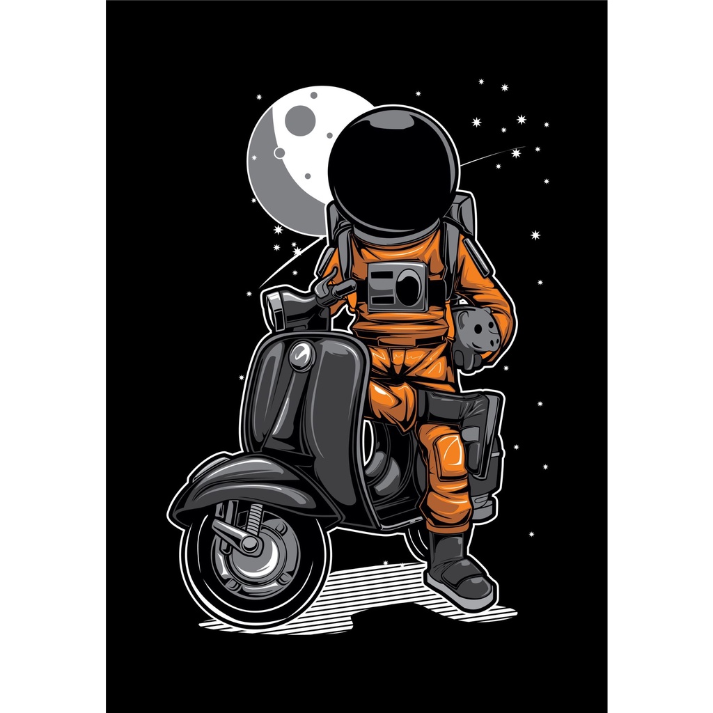 Jual Poster Dinding Kamar Aesthetic TEMA ASTRONOT Ukuran A4 A5 A6