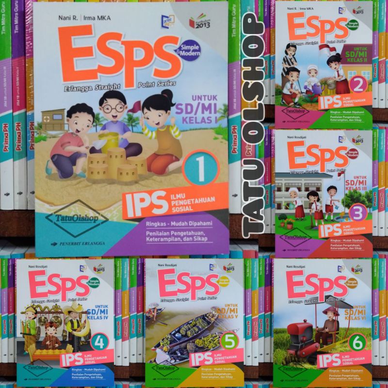 Jual Buku Esps Ips Sd Kelas Kurikulum Revisi Original