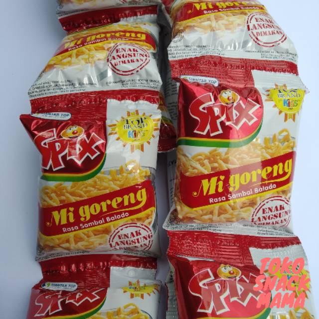 Jual Spix Mie Goreng 9gram 1renteng Isi 10 Pcs Shopee Indonesia