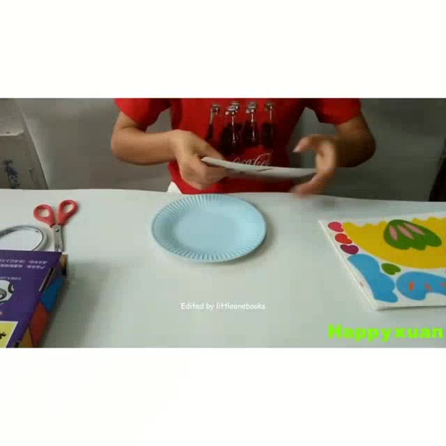 Jual DIY Paper Plate Set Menghias Piring Kertas Paper Plate Craft