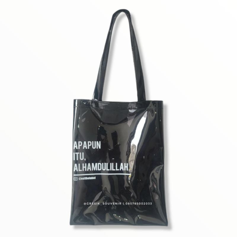 Jual Totebag Transparan Tas Mika Transparan Tas PVC Totebag